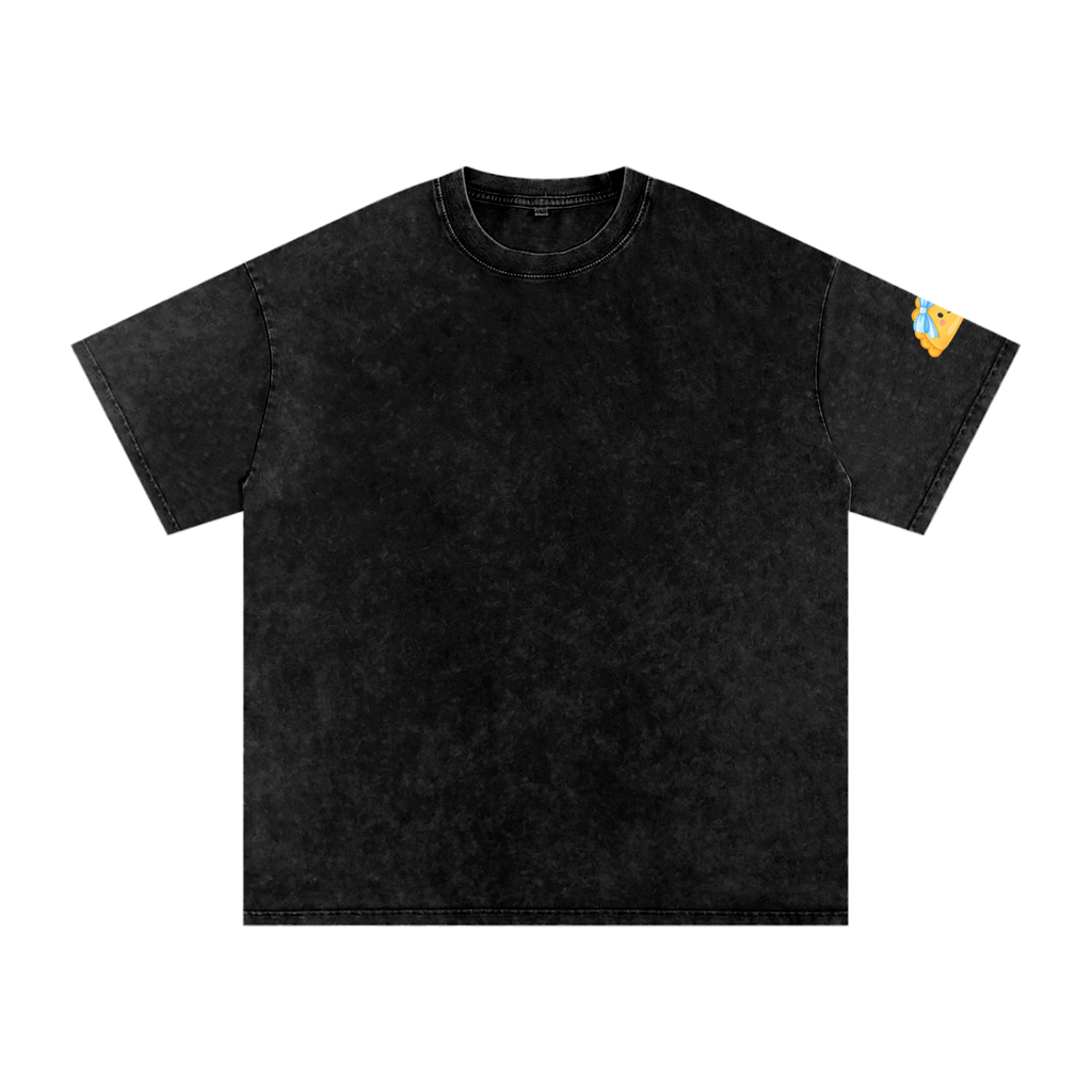 Empanada Snow Washed Oversized Cotton T-Shirt