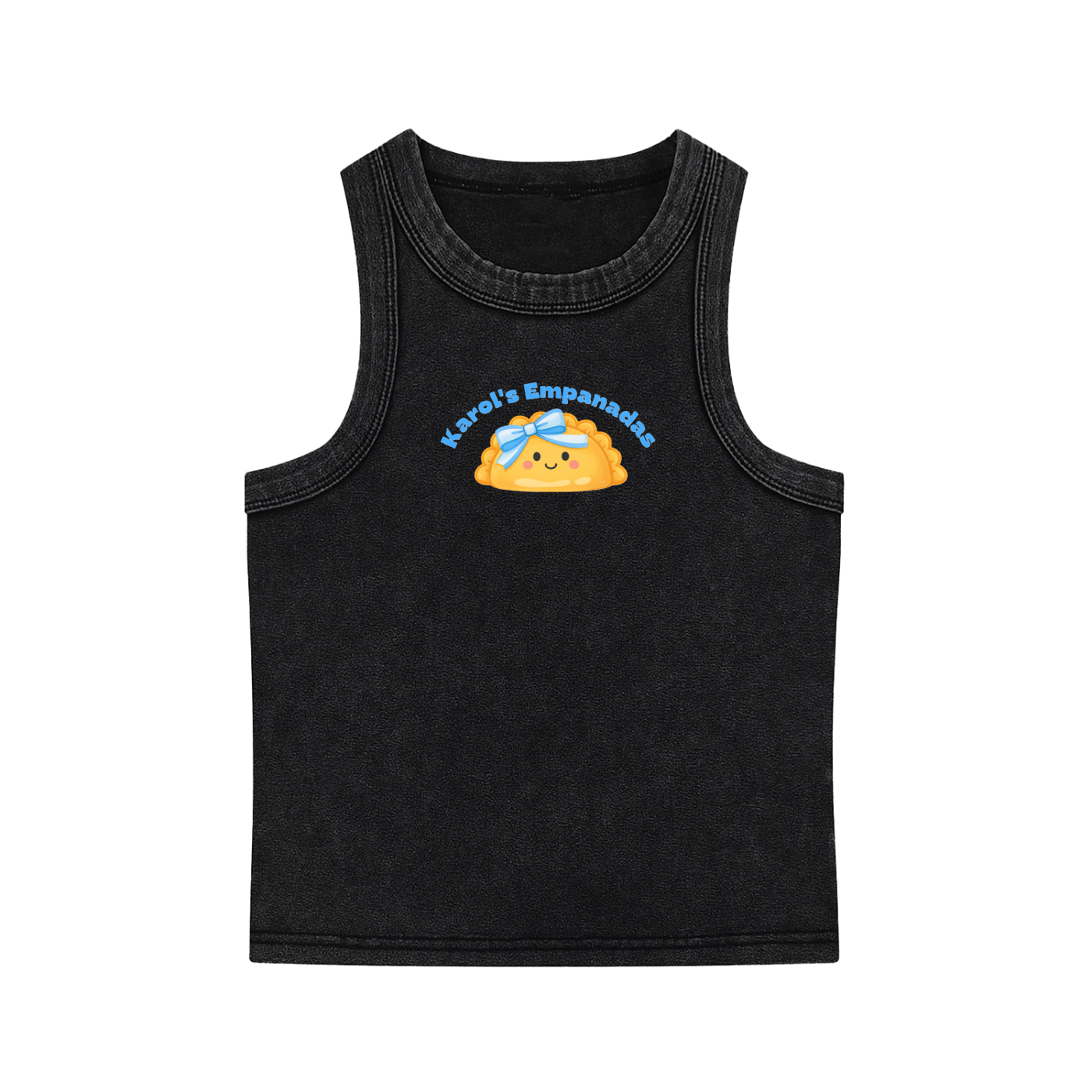 Karol's Empanadas Snow Washed Tank Top