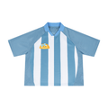 Empanada Unisex Striped Mesh Boxy Soccer Jersey